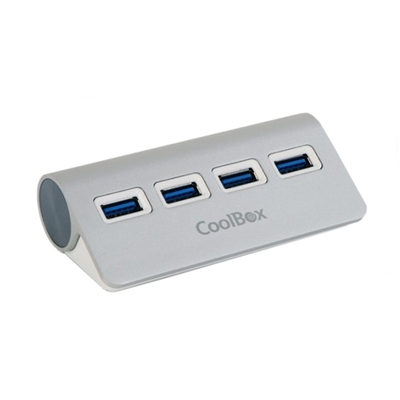 Coolbox HUB ALU 3 4 PUERTOS USB3 0